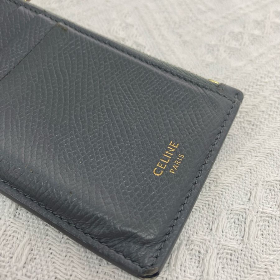 Celine 卡包 錫器灰-3