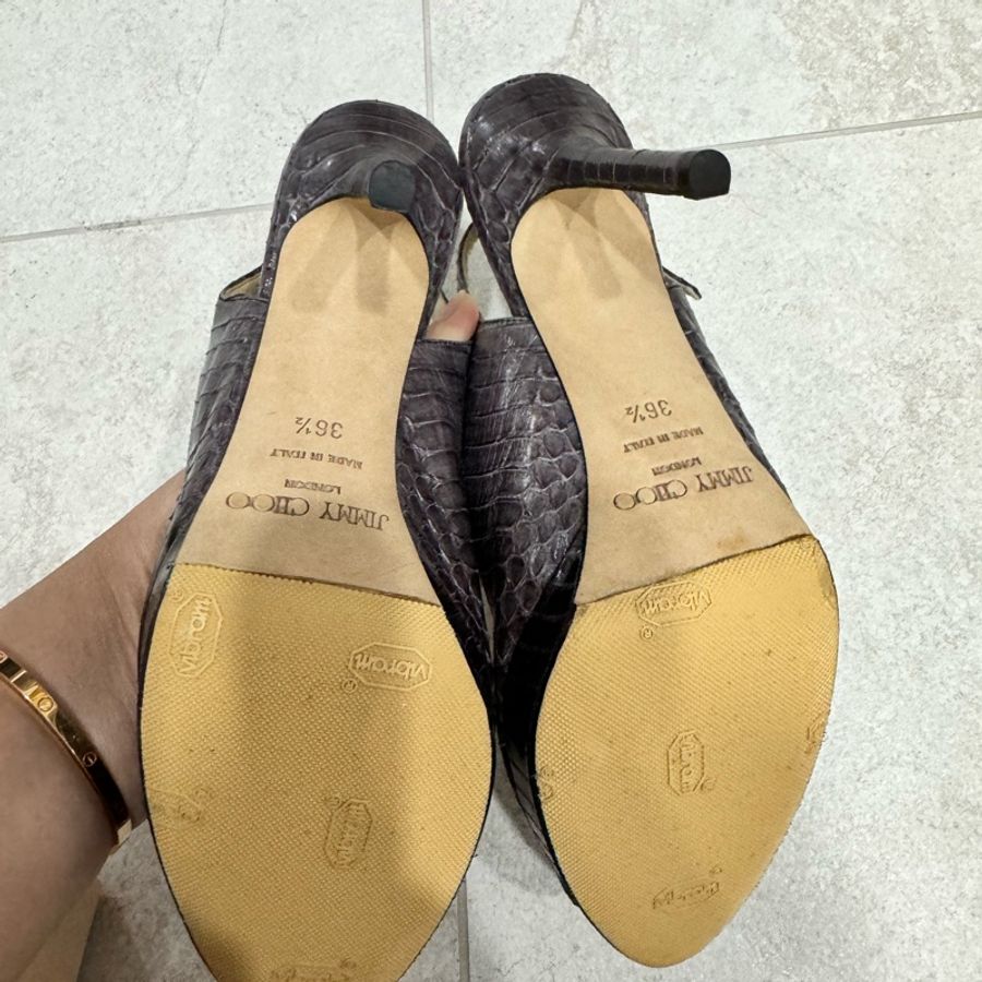 Jimmy choo 高跟鞋全新閒置-已貼防滑底-2
