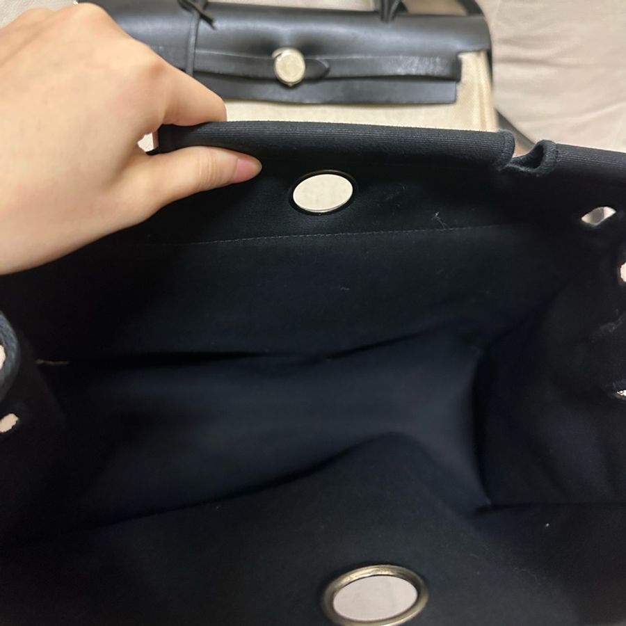 🔥兩個顏色一次擁有🔥男女通用 #Hermes #Herbag 31 ·#經典黑 x #熊貓配色‼️-5