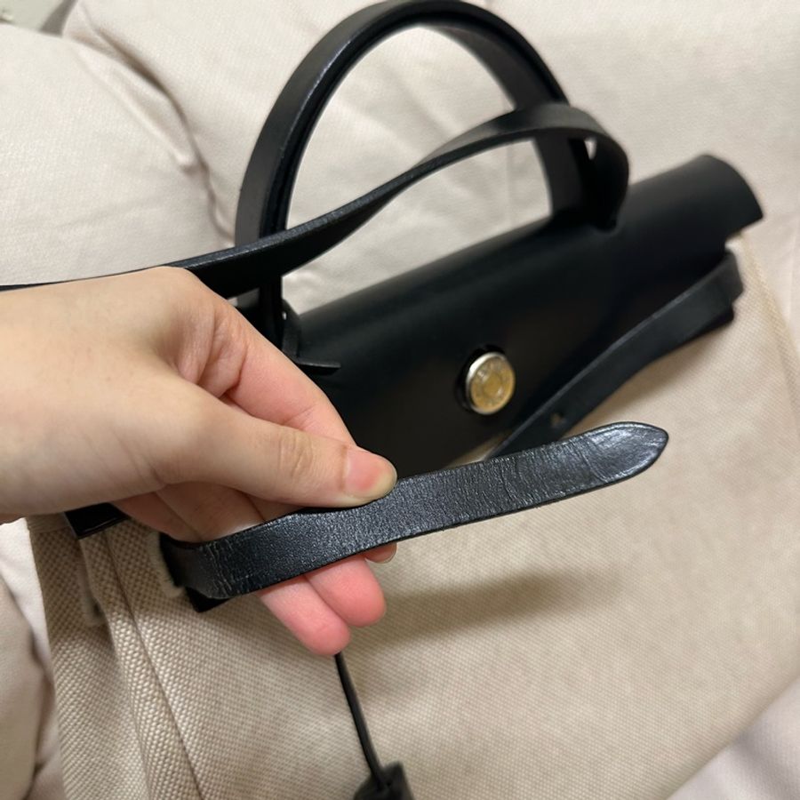 🔥兩個顏色一次擁有🔥男女通用 #Hermes #Herbag 31 ·#經典黑 x #熊貓配色‼️-41