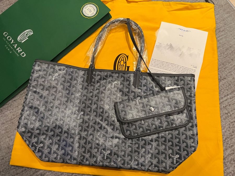 Goyard St.Louis 大人氣托特包 灰色 PM-1