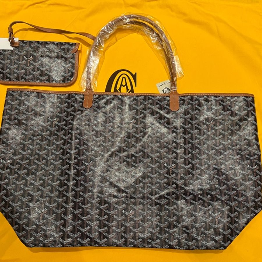 Goyard 人氣爆款 St.Louis 金棕 托特 GM-8