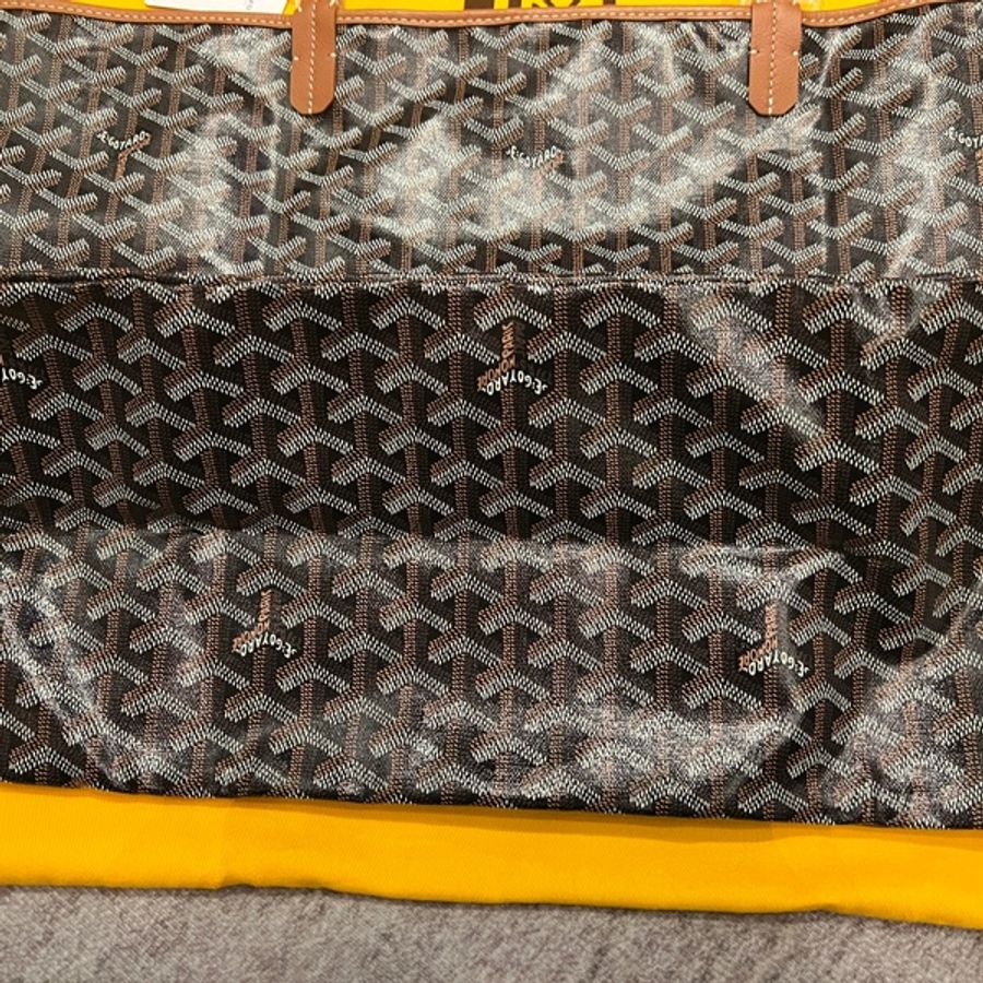 Goyard 人氣爆款 St.Louis 金棕 托特 GM-9