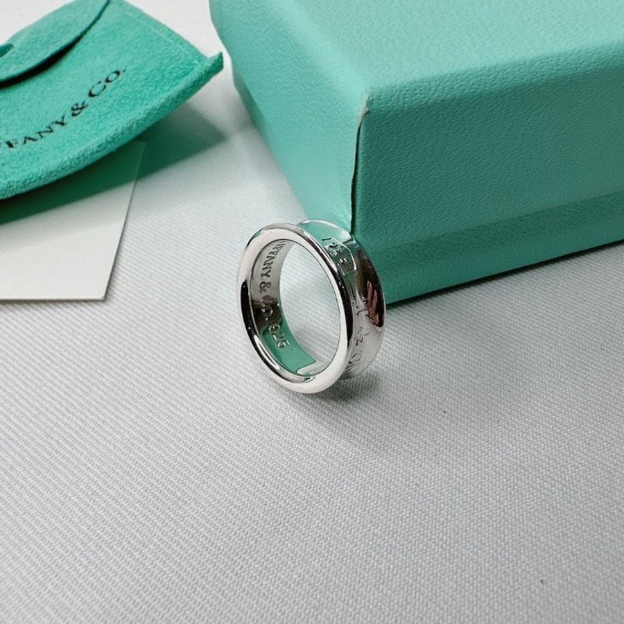 TIFFANY 經典1837系列925純銀戒指-5