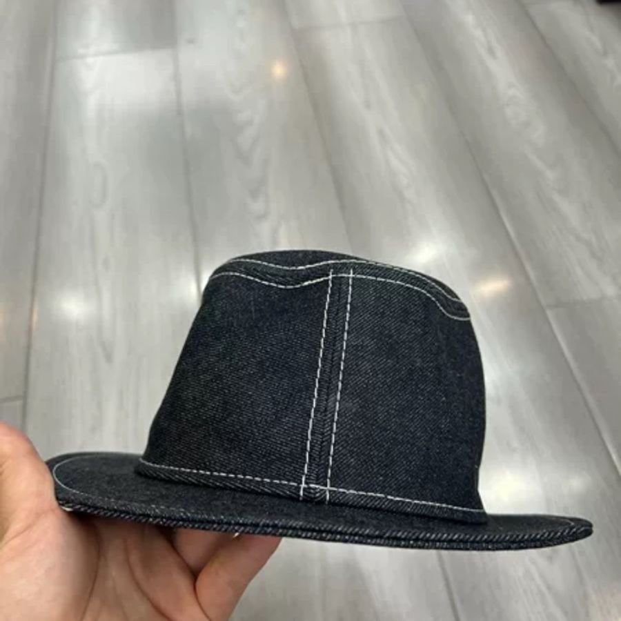 Hermes 牛仔H帽帽子 57號 幾乎全新-4