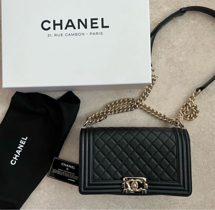 Chanel 香奈兒 boy鍊包25-1