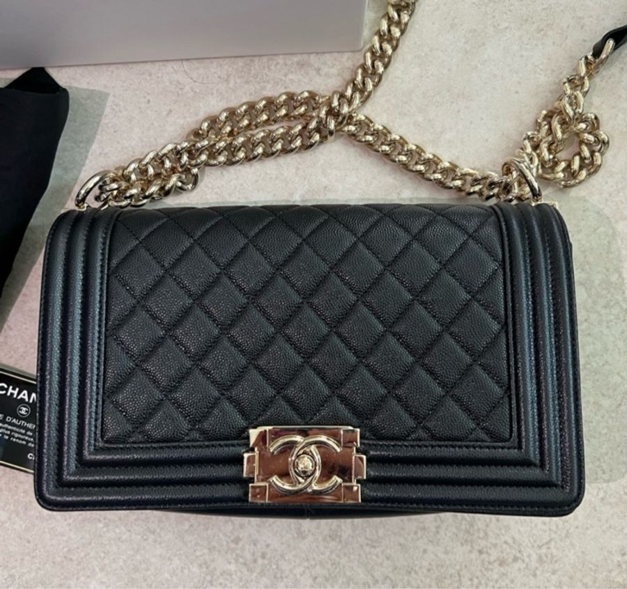 Chanel 香奈兒 boy鍊包25-5