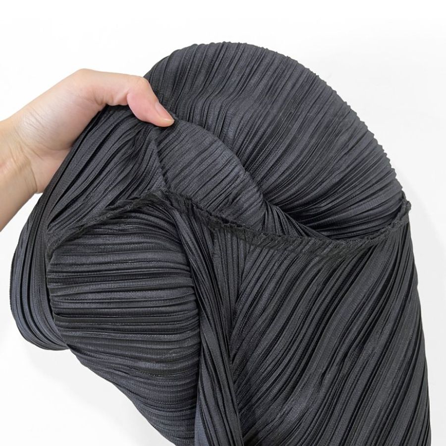 (特價) PLEATS PLEASE黑色異型褲 JF435 4號 ISSEY MIYAKE 三宅一生-15