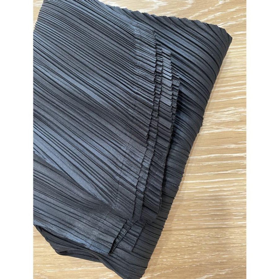 (特價) PLEATS PLEASE黑色異型褲 JF435 4號 ISSEY MIYAKE 三宅一生-17
