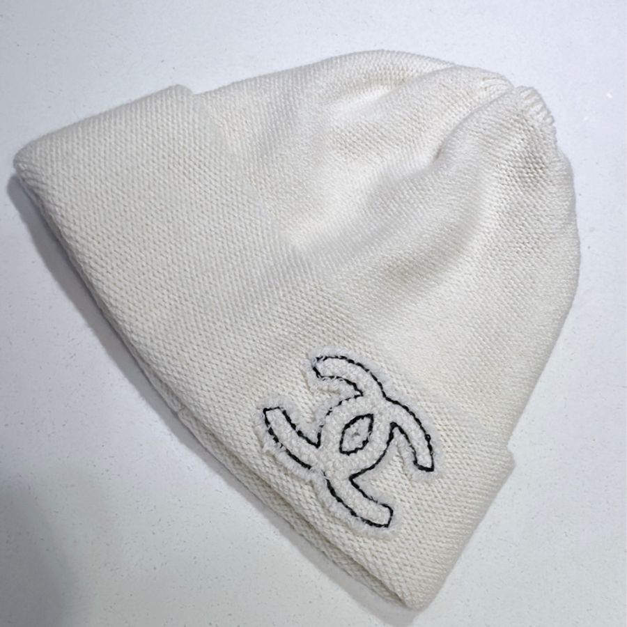 chanel 香奈兒 毛帽 冷帽-5