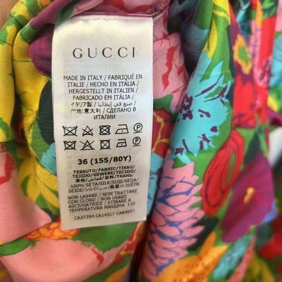 Gucci 桑蠶絲連身裙  36號 非常新-4