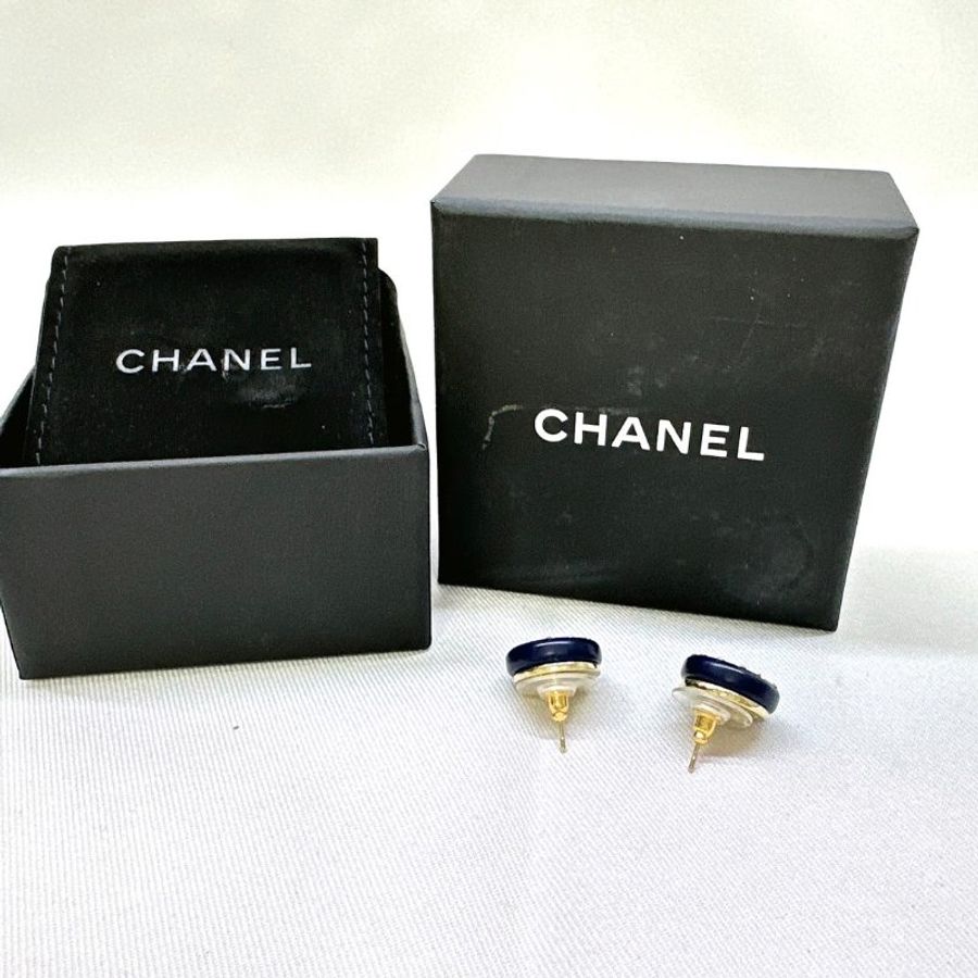 CHANEL LA PAUSA 圓形耳環-1