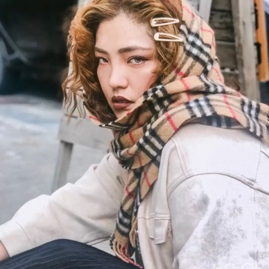 瑞奇二手精品 Burberry 經典格紋 圍巾 美品-3