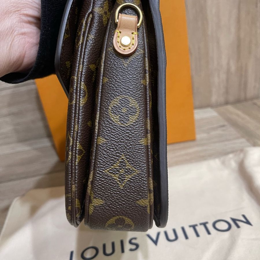 Lv經典老花郵差包(台灣專櫃購入配件齊全)-14