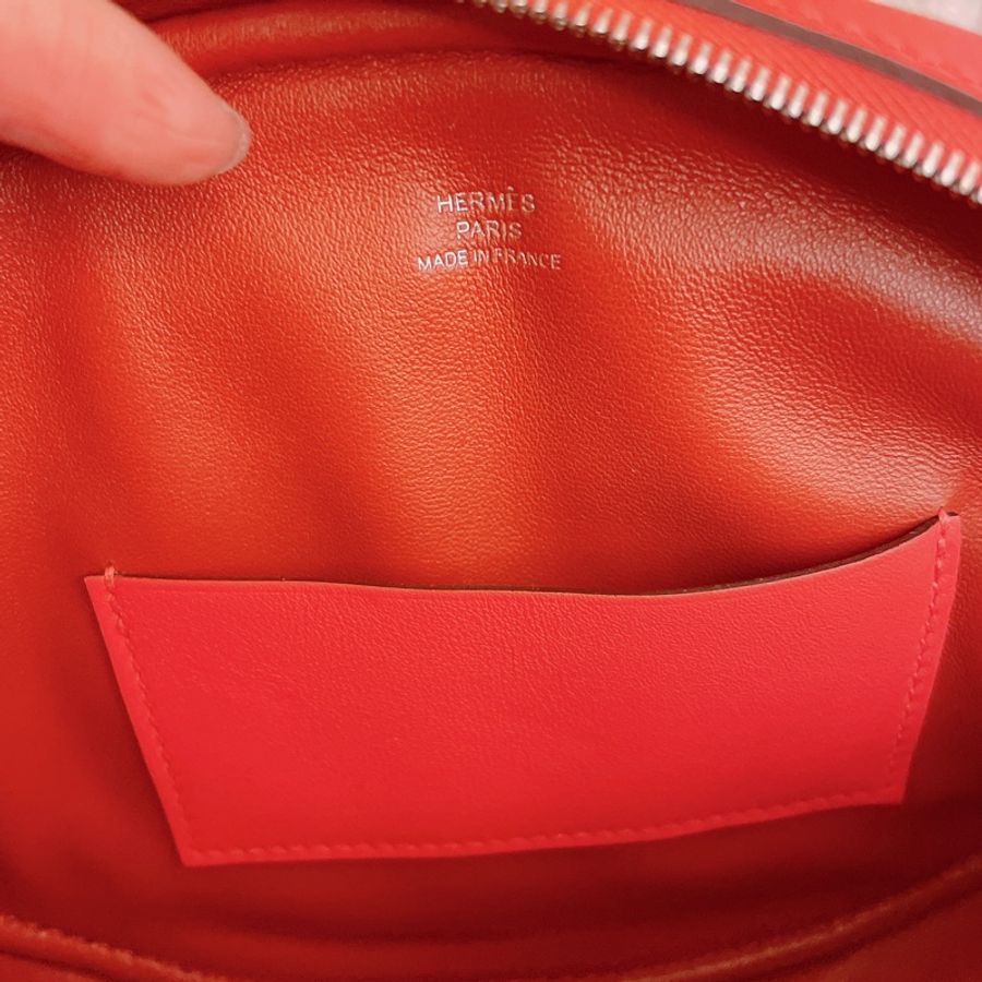 (🎉已售)閒置新品大全配✨ Hermès 豬鼻子 in the loop多用途豬鼻腰包胸包跨包斜背肩背五用~玫瑰粉德克薩斯粉-6
