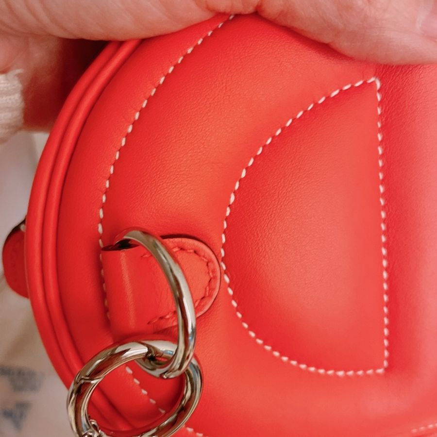 (🎉已售)閒置新品大全配✨ Hermès 豬鼻子 in the loop多用途豬鼻腰包胸包跨包斜背肩背五用~玫瑰粉德克薩斯粉-12