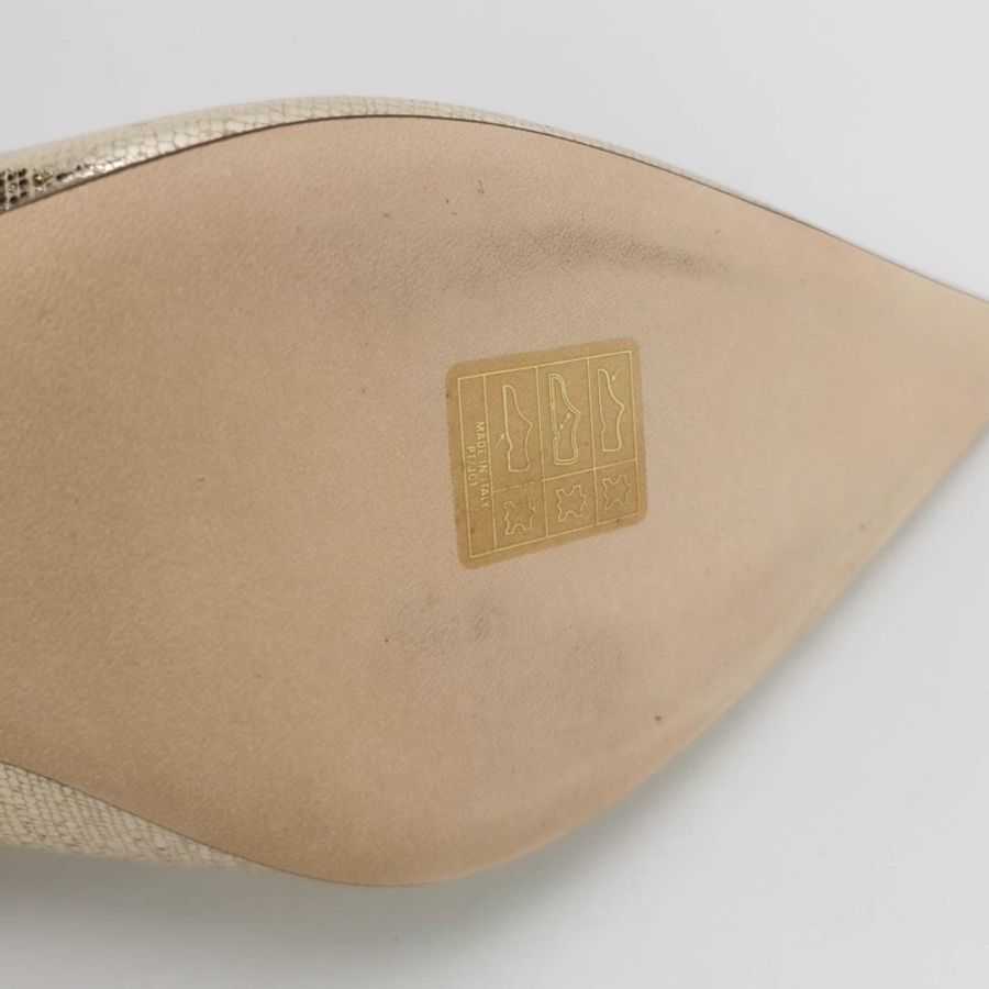 Jimmy Choo 純色尖頭高跟鞋38½碼-7