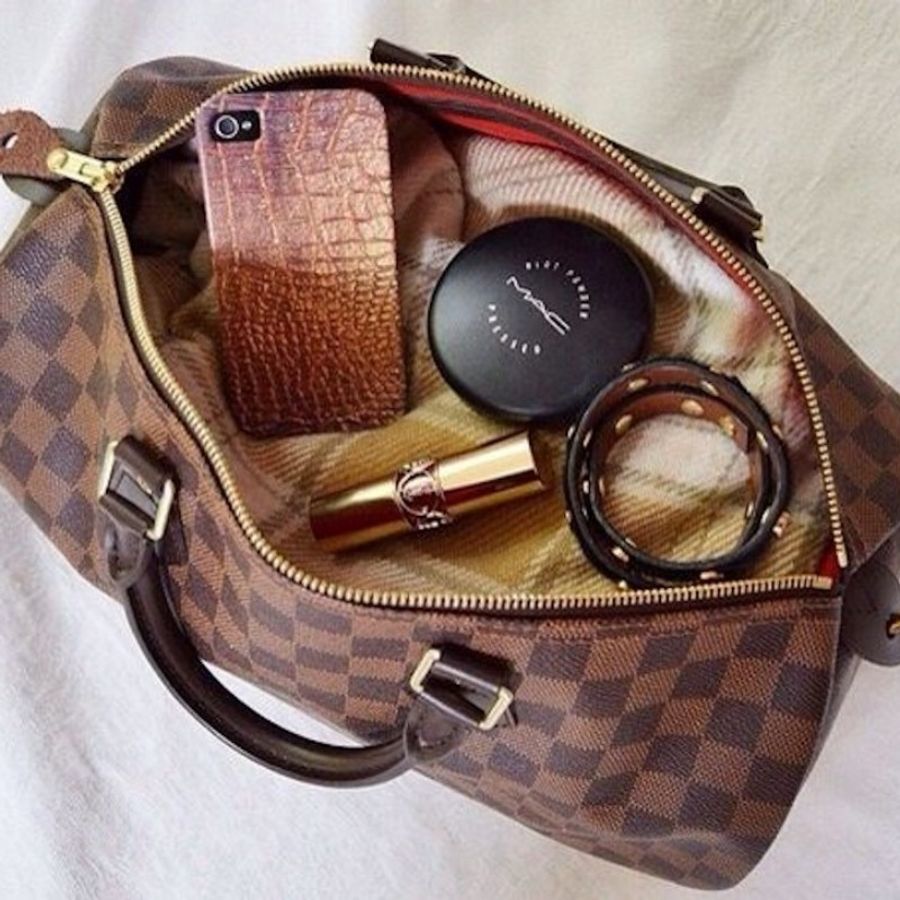 LV N41364 🎀現品實拍🎀 SPEEDY30 棋盤格紋波士頓包~二手約9.3成新-14