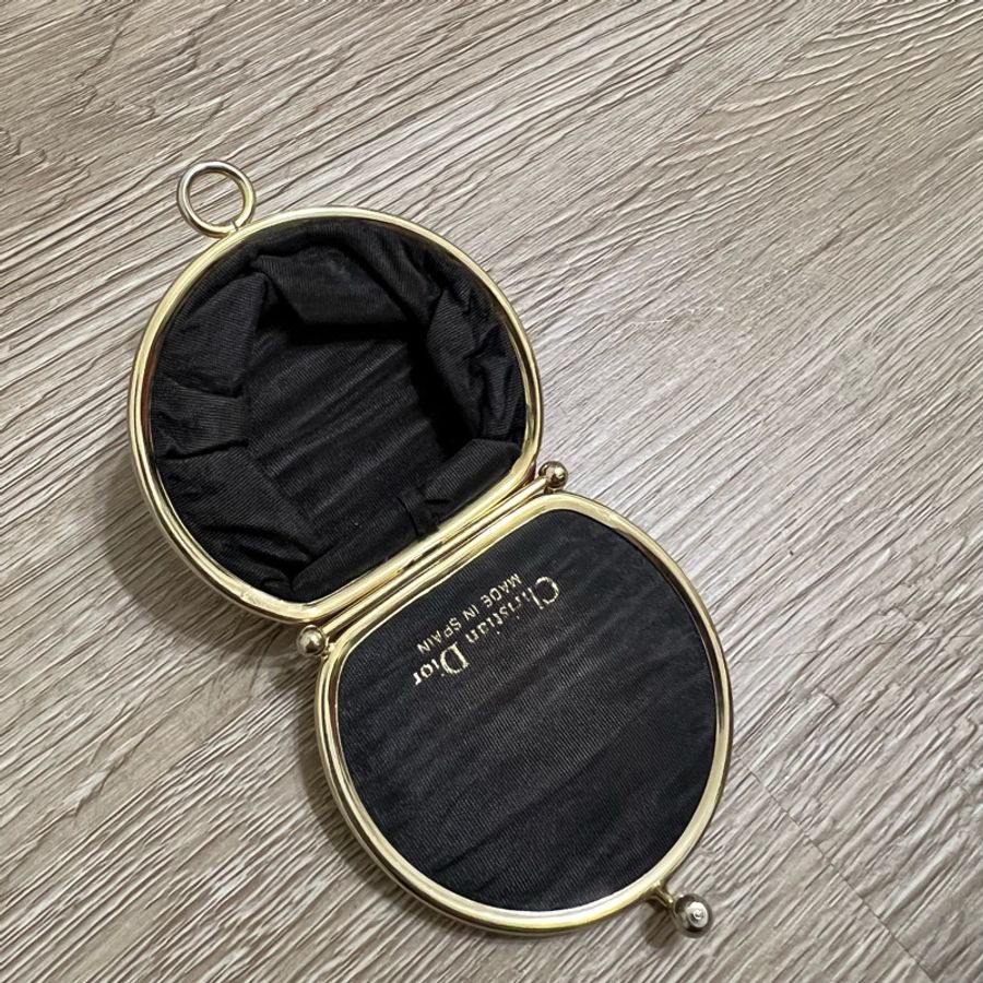 瑞奇二手精品 dior 棗紅色 零錢包 美品-1
