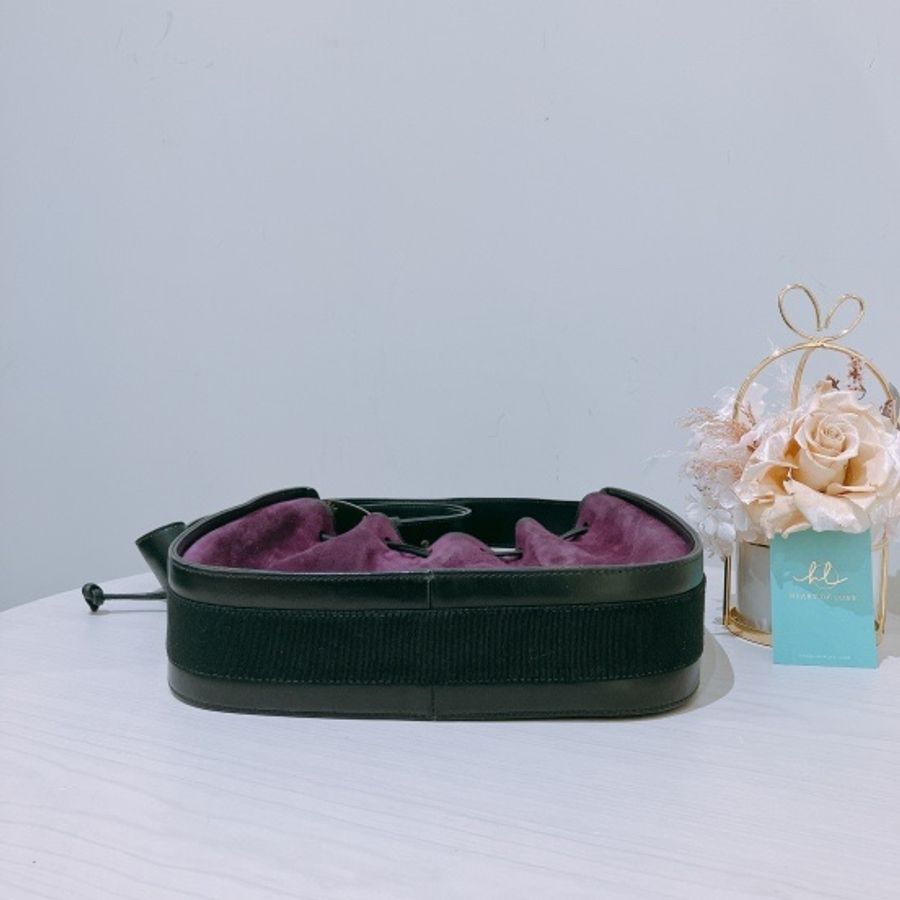 SALVATORE FERRAGAMO 薩瓦托 菲拉格慕復古猄皮包SUEDE PURPLE BUCKET-2