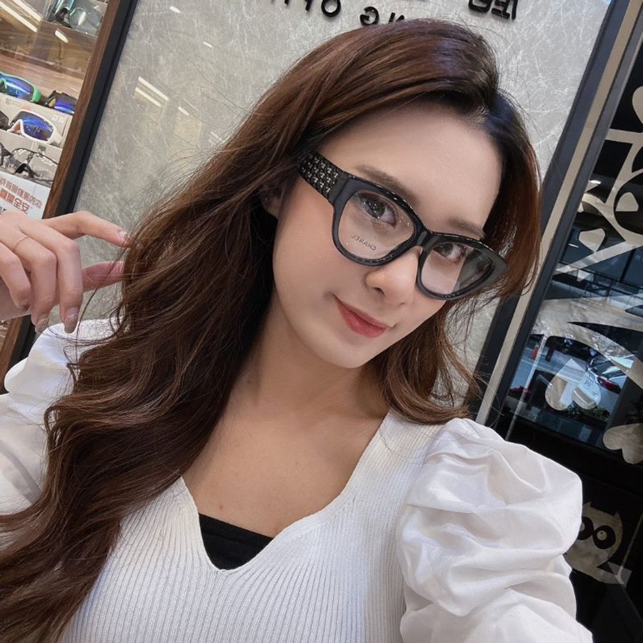 【現貨】麗睛眼鏡 Chanel【可刷卡分期】香奈兒 CH3445 黑金配色 光學眼鏡 香奈兒熱賣款 小香眼鏡 香奈兒墨鏡-1