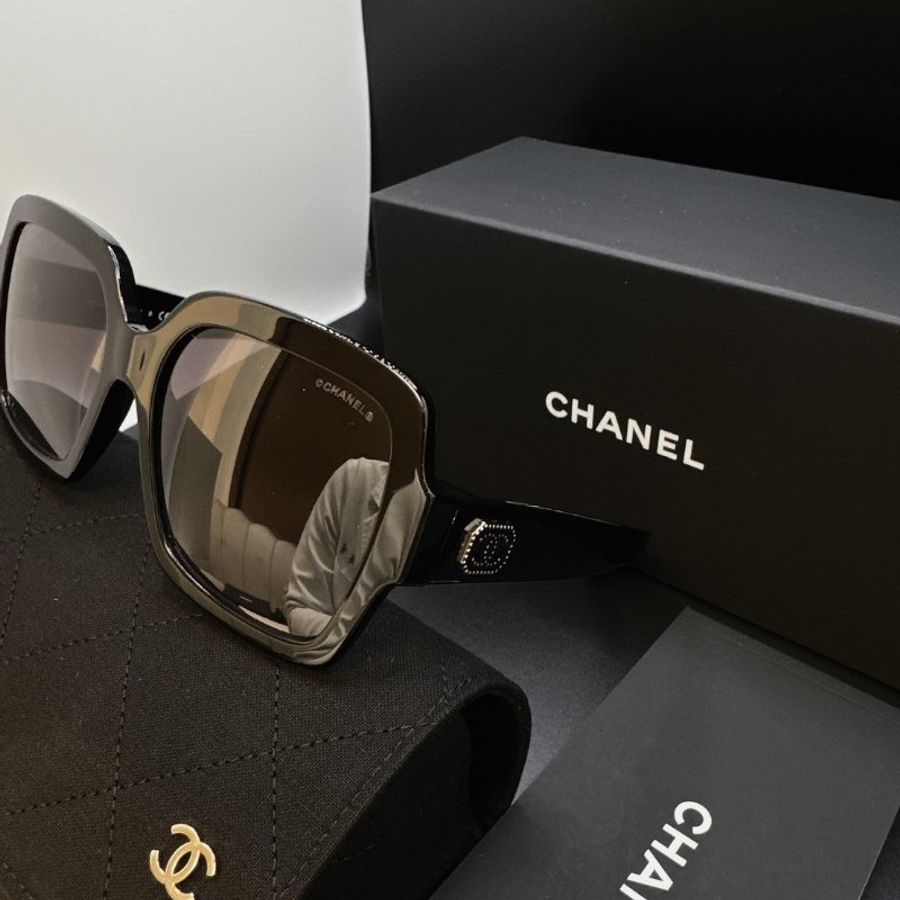 【預購】麗睛眼鏡 Chanel【可刷卡分期】香奈兒 CH5479 雙C太陽眼鏡 小香太陽眼鏡 香奈兒熱賣款 小香眼鏡-2