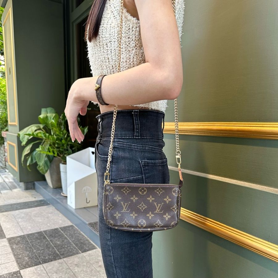 【Louis Vuitton】LV中號麻將包 「下單送副廠背鍊」-0