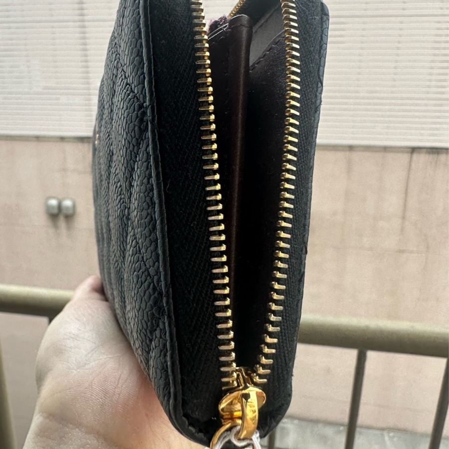 【Chanel】金釦拉鏈長夾-10