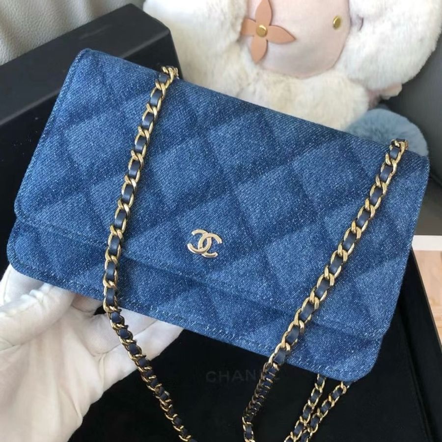 Chanel 牛仔布WOC-0