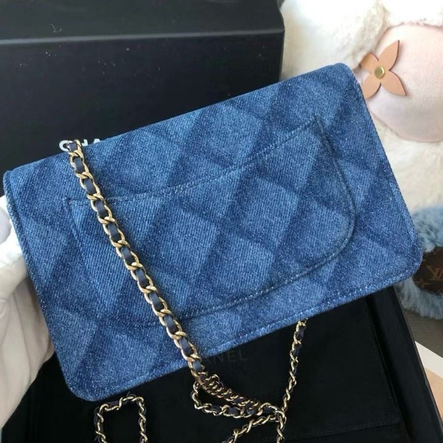 Chanel 牛仔布WOC-3