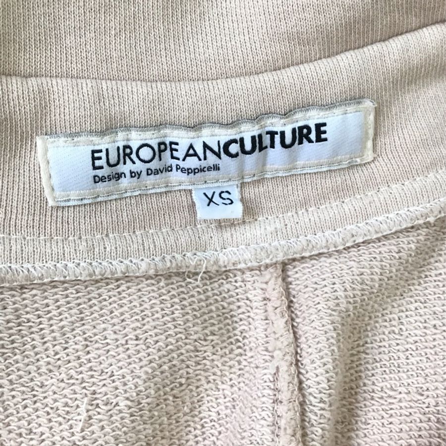 European Culture 名品柔棉質感蜜桃粉外套 S-XL可穿 約85成新-3