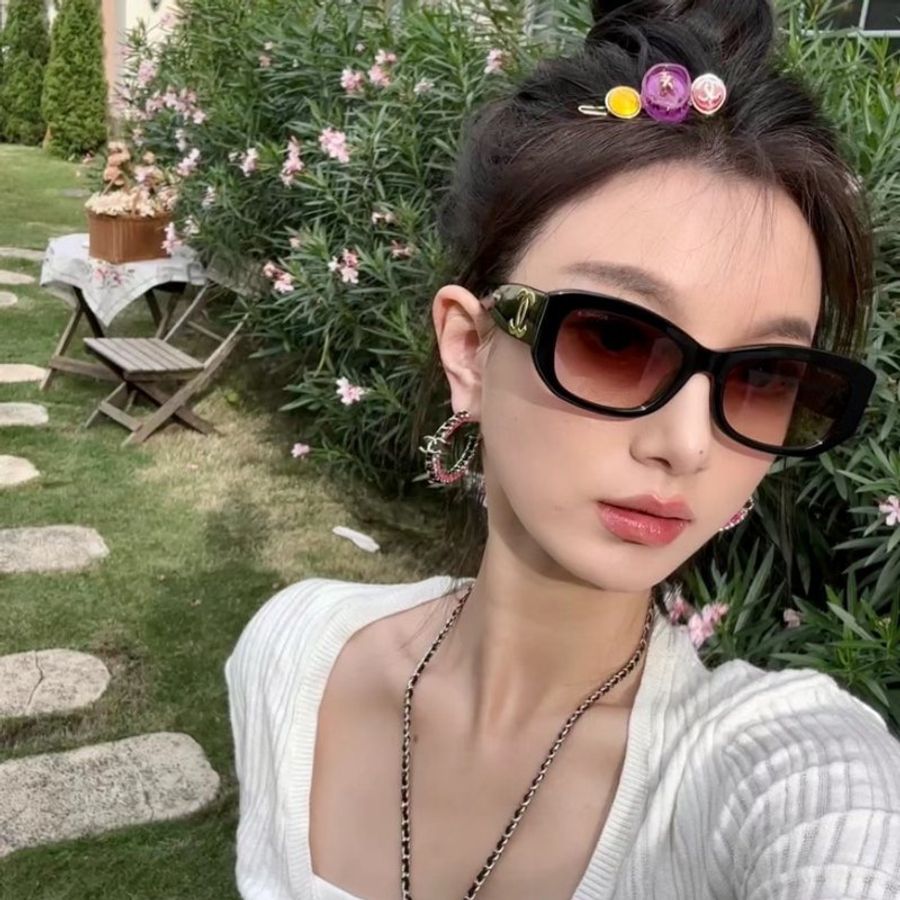 【預購】麗睛眼鏡 Chanel【可刷卡分期】香奈兒 CH5493 太陽眼鏡 小香精品眼鏡 香奈兒熱賣款 Y2K 復古眼鏡-7