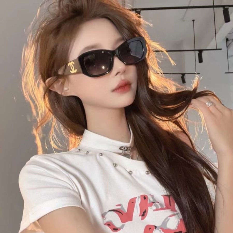 【預購】麗睛眼鏡 Chanel【可刷卡分期】香奈兒 CH5493 太陽眼鏡 小香精品眼鏡 香奈兒熱賣款 Y2K 復古眼鏡-10