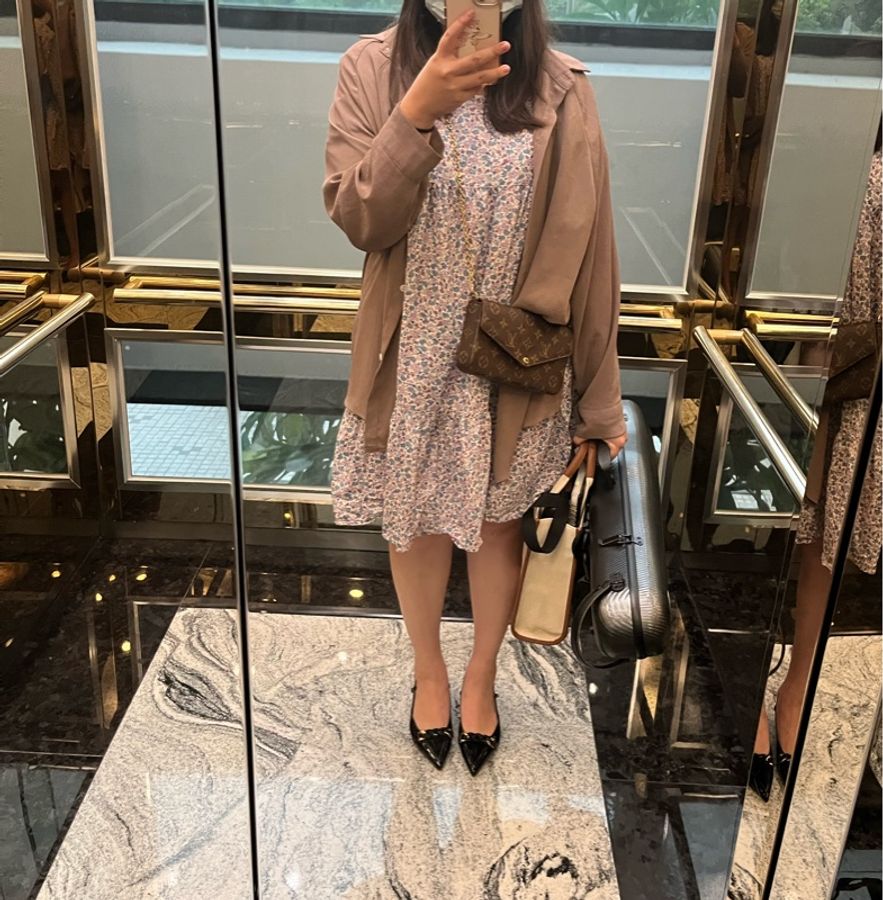 LV 原花三合一信封包-5