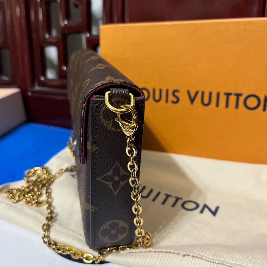 LV 原花三合一信封包-8