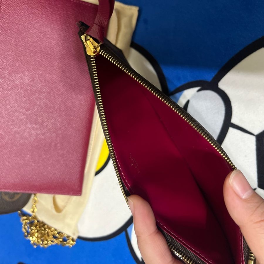 LV 原花三合一信封包-23