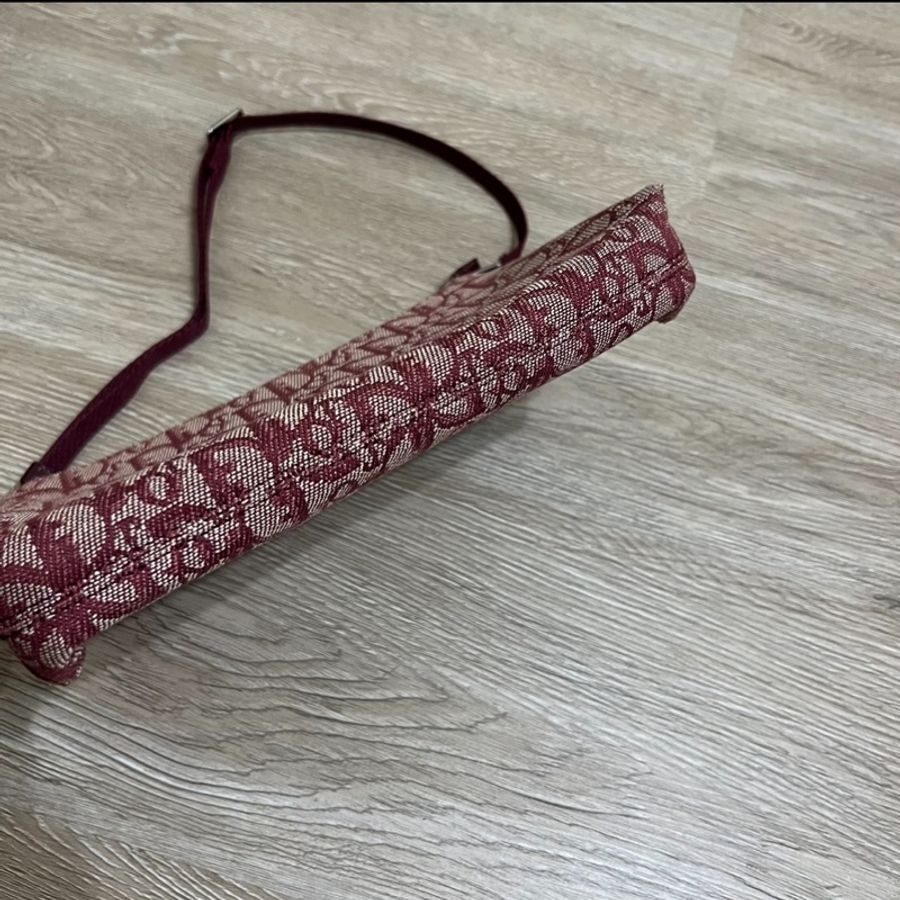 瑞奇二手精品 Dior oblique 滿版 老花 晚宴包 附鍊 鍊包-2