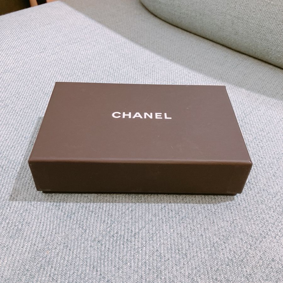 Chanel Flap Card Holder 香奈兒珊瑚粉紅羊皮卡包-21