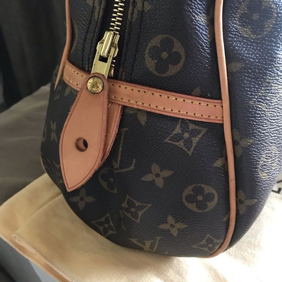 Louis Vuitton字紋老花經典金牌 👜LV保齡球包/媽媽包/小資包/過夜包/側背 肩背 手提👜正品👜極新🆕況好-11