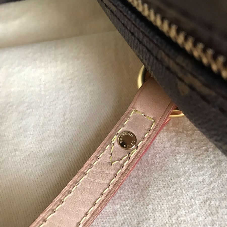 Louis Vuitton字紋老花經典金牌 👜LV保齡球包/媽媽包/小資包/過夜包/側背 肩背 手提👜正品👜極新🆕況好-16