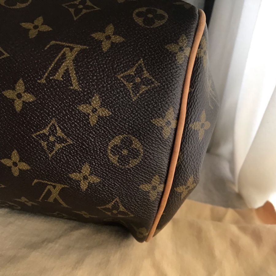 Louis Vuitton字紋老花經典金牌 👜LV保齡球包/媽媽包/小資包/過夜包/側背 肩背 手提👜正品👜極新🆕況好-18