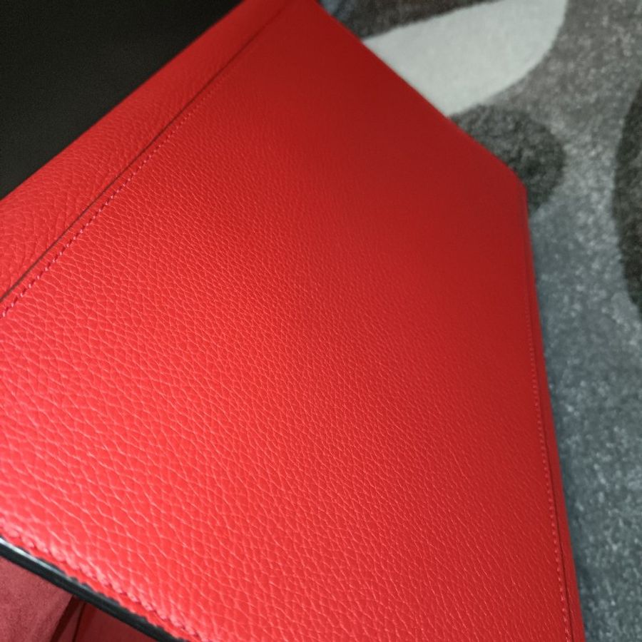 CELINE 紅色手提包 鞦韆包-14