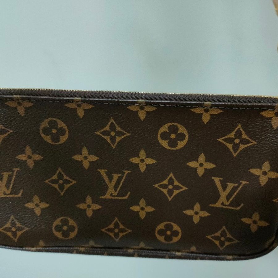 LV老花-側揹包-粉色帶-4