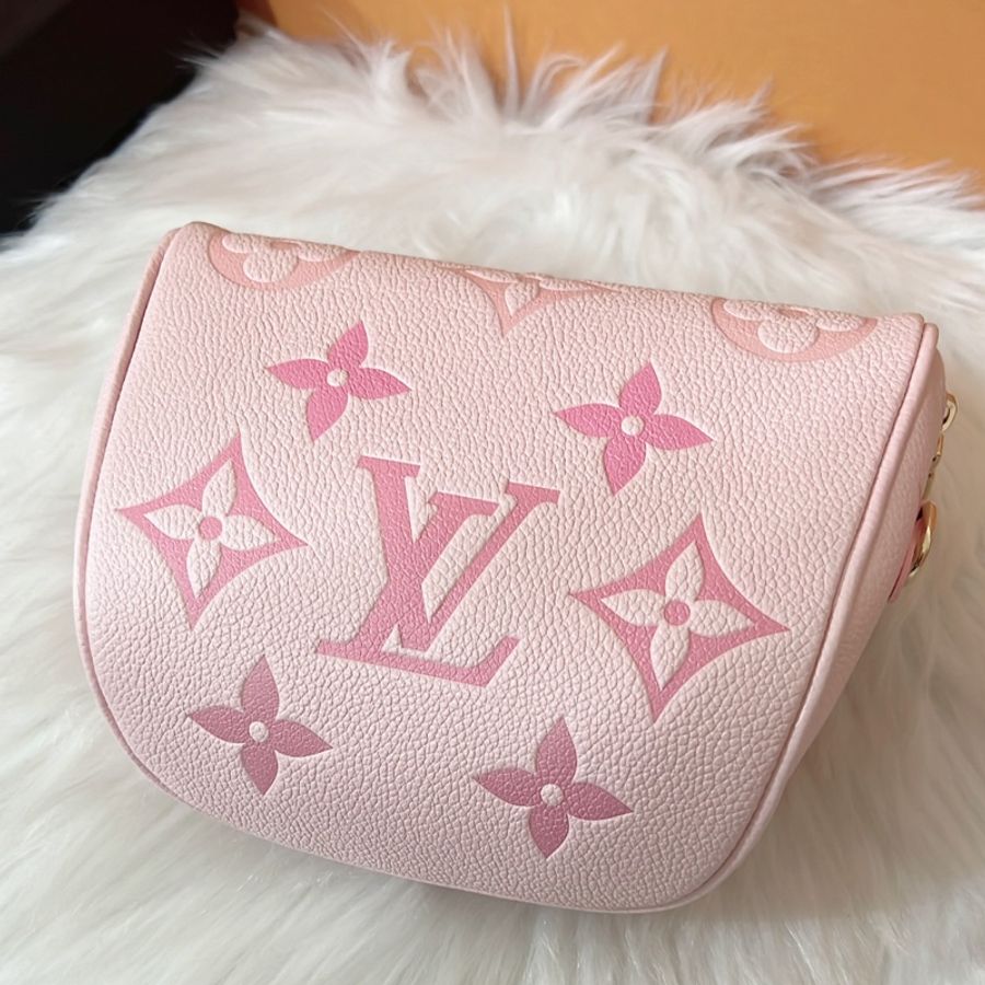 Louis Vuitton Mini Bumbag （限定款粉色）肩背/斜背/腰包(M82335-7