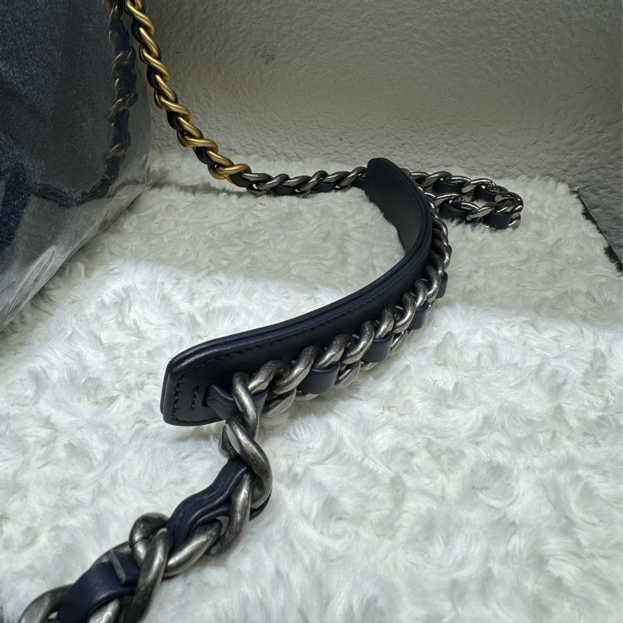 (全新)Chanel 19牛仔包(芯片款)-5