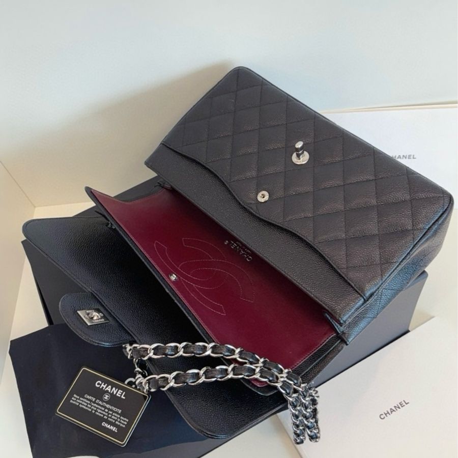 Chanel CF Jumbo 銀扣-2