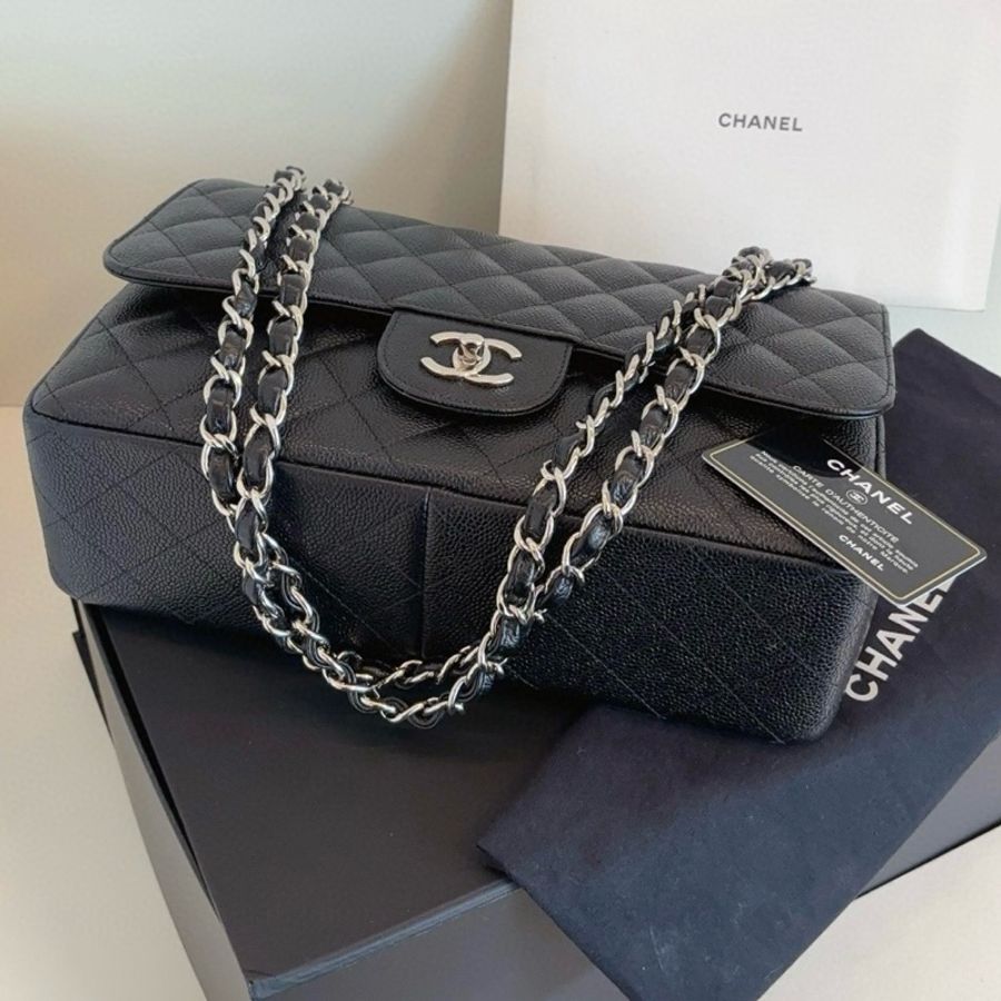 Chanel CF Jumbo 銀扣-3