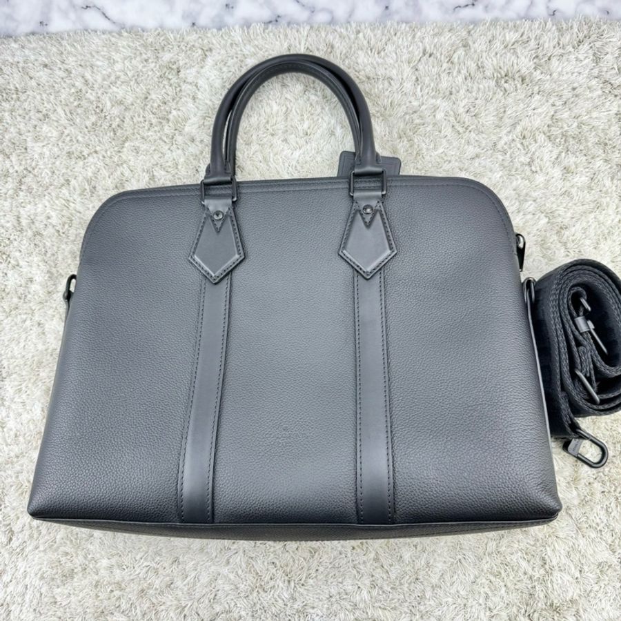 LV M59159 Takeoff 公事包 電腦包 黑色 ⭕️晶片款⭕️櫃上售價$112000元⭕️-6