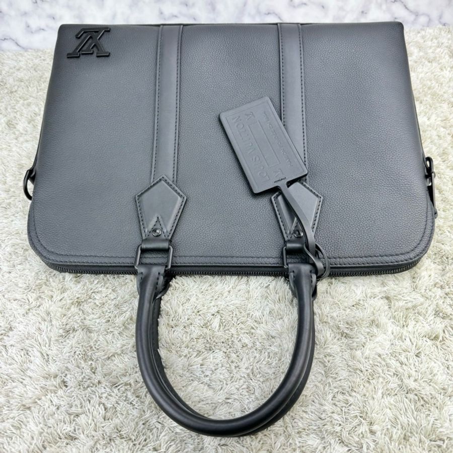 LV M59159 Takeoff 公事包 電腦包 黑色 ⭕️晶片款⭕️櫃上售價$112000元⭕️-11