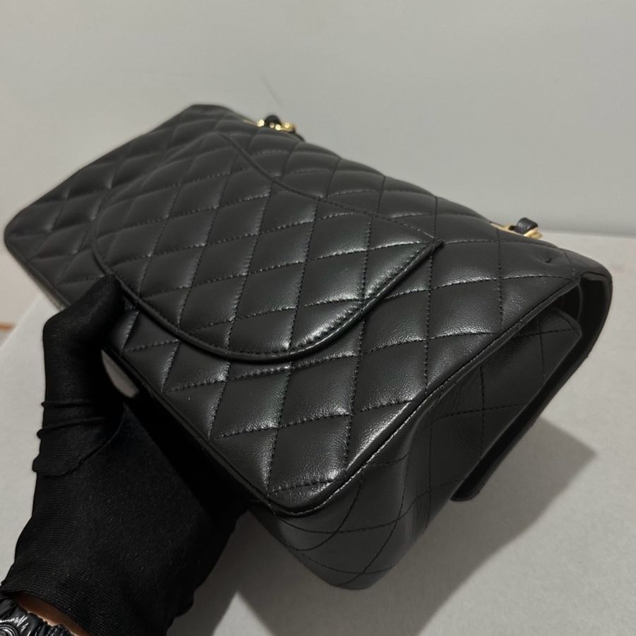 Chanel  Lambskin CF25 金扣-5